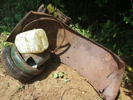 Sanacija črnega odlagališča – Banova jama 047